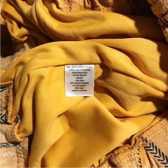 Monteau Flowy Spring Striped Jumpsuit Sleeveless With Pockets Large Like New - Picture 5 of 6